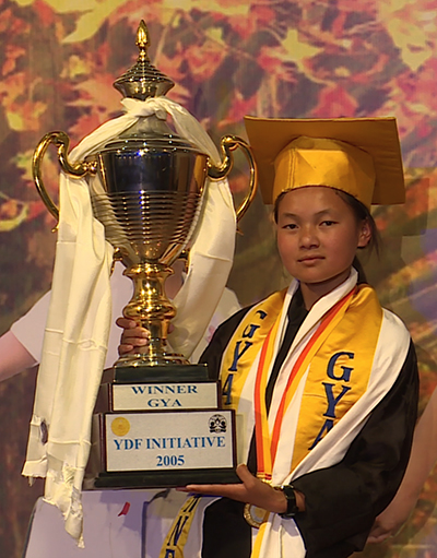 Karma Choki of Samtengang School wins golden youth - BBSCL