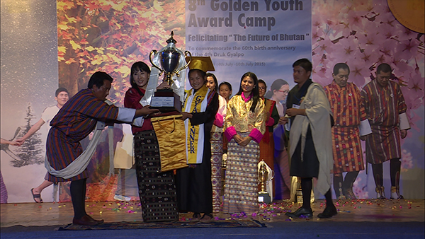 Karma Choki of Samtengang School wins golden youth - BBSCL