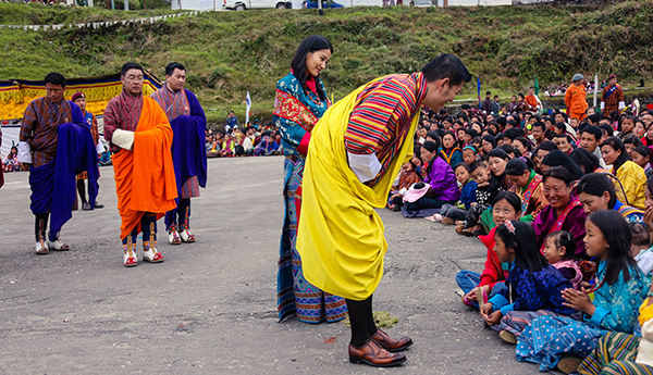 His Majesty graces Chhukha Tshechu - BBSCL