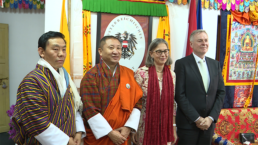 First Honorary Consulate Of Austria Inaugurated In Thimphu - Bbscl