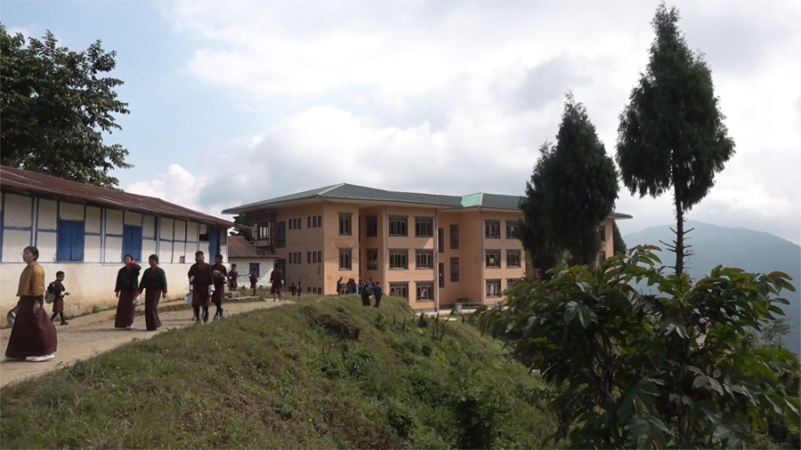 Students of Tashithang MSS in Samtse without science and geography ...