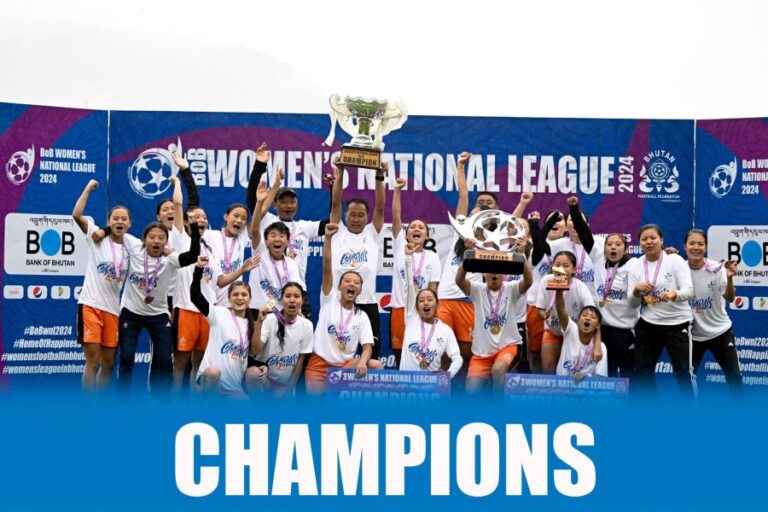 'Invincibles' RTC Women's FC crowned champions of BoB Bhutan Women's National League 2024 BBSCL